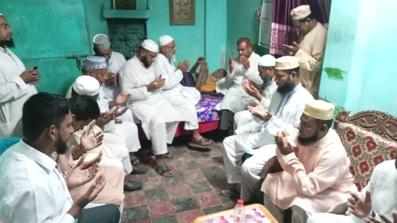 হিজলায় অসুস্থ জামায়াত নেতা মাওলানা আবুল হাশেম এর রোগ মুক্তি কামনায় দোয়া-মোনাজাত