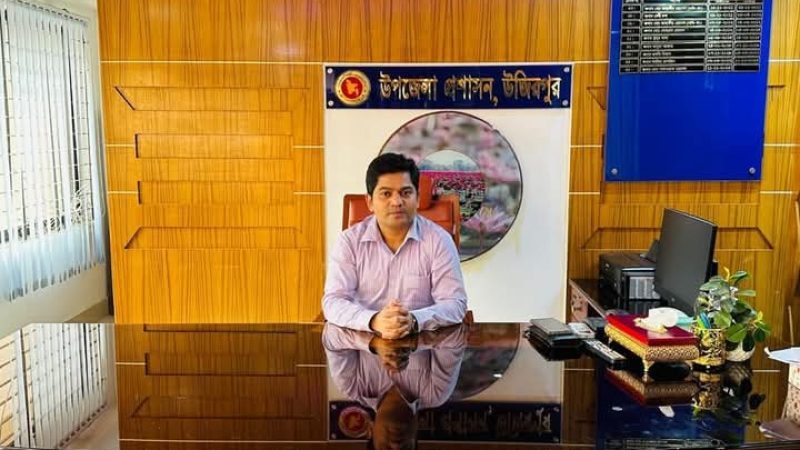মানবিক ইউএনও আলী সুজা’র যোগদানের পরে অবহেলিত উজিরপুরে উন্নয়নের ছোয়া