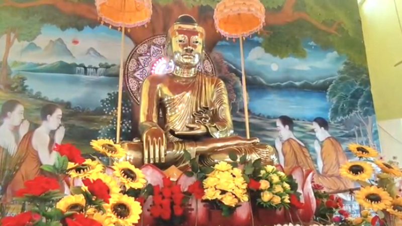 কুয়াকাটায় নানা আয়োজনে উদযাপিত হচ্ছে বুদ্ধ পূর্ণিমা