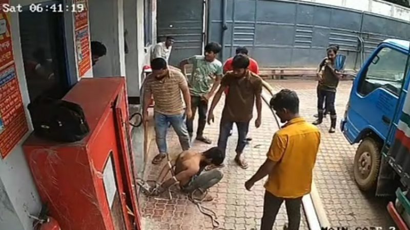 গাজীপুরে চুরির অপবাদে কারখানায় শ্রমিককে পিটিয়ে হত্যা