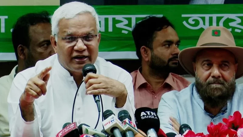 যৌক্তিক সময়ে নির্বাচনের রোডম্যাপ দিন : ডা. জাহিদ